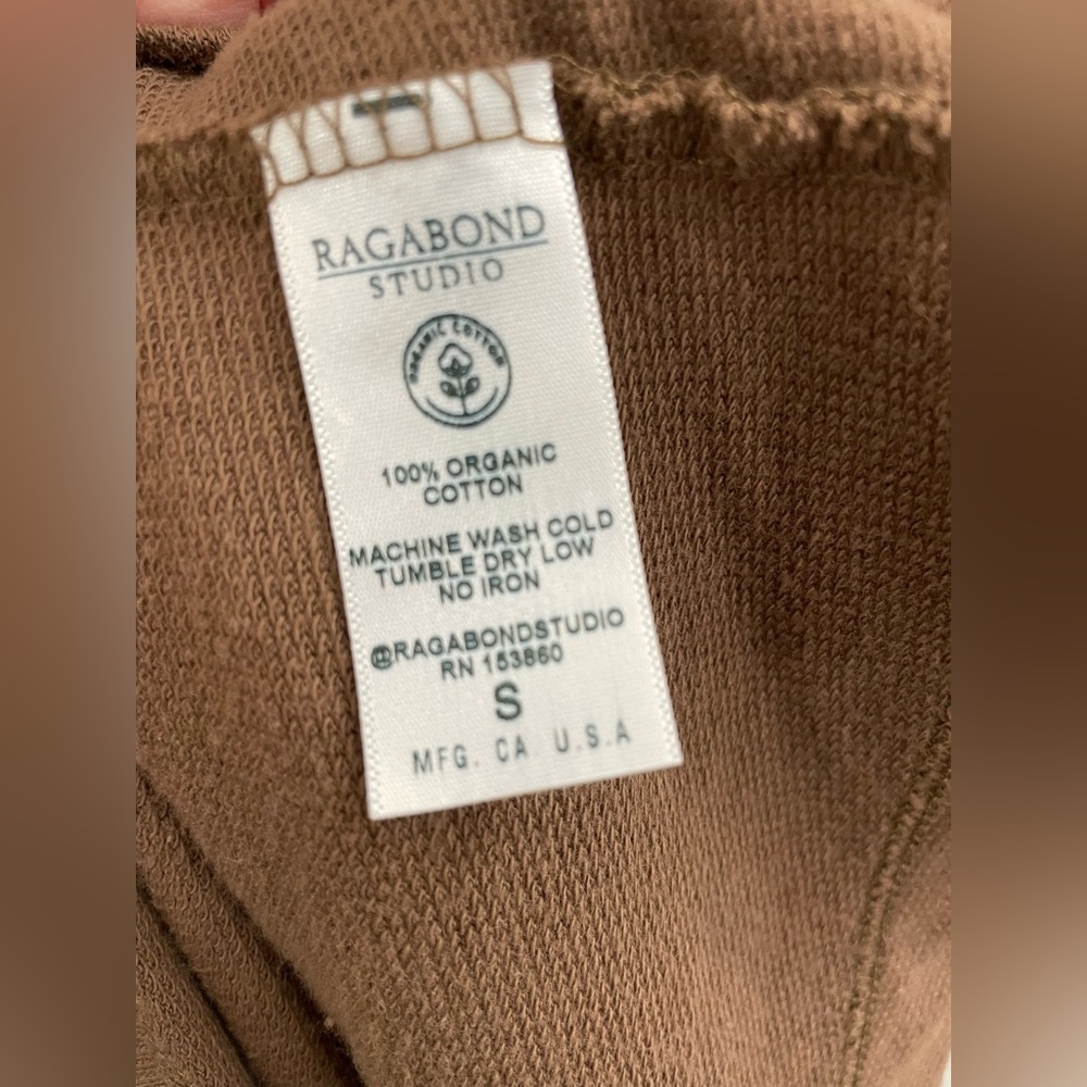 Free People x Ragabond Lost and Found Ringer Tee Size Small - Picture 7 of 8